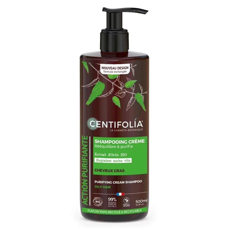 Šampon pro mastné vlasy Centifolia - 500 ml Šampon pro mastné vlasy Centifolia - 500 ml