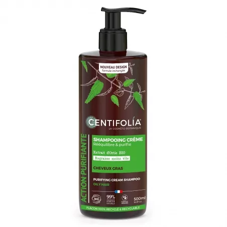 Šampon pro mastné vlasy Centifolia - 500 ml