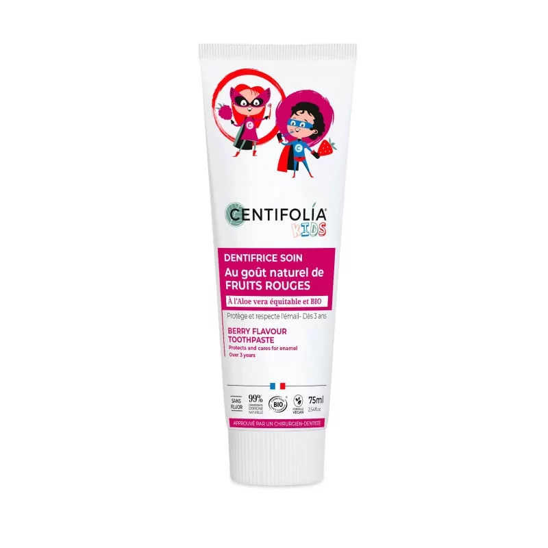 Zubní pasta pro děti (jahoda) Centifolia - 75 ml Zubní pasta pro děti (jahoda) Centifolia - 75 ml