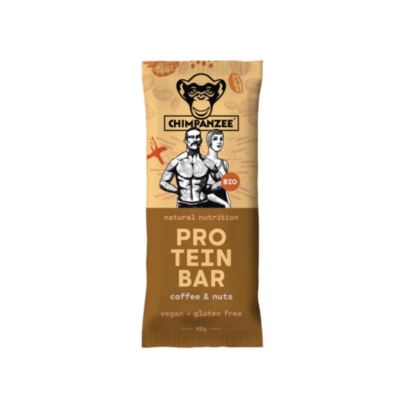 Protein bar BIO (coffee - nuts) Chimpanzee - 40 g Protein bar BIO (coffee - nuts) Chimpanzee - 40 g