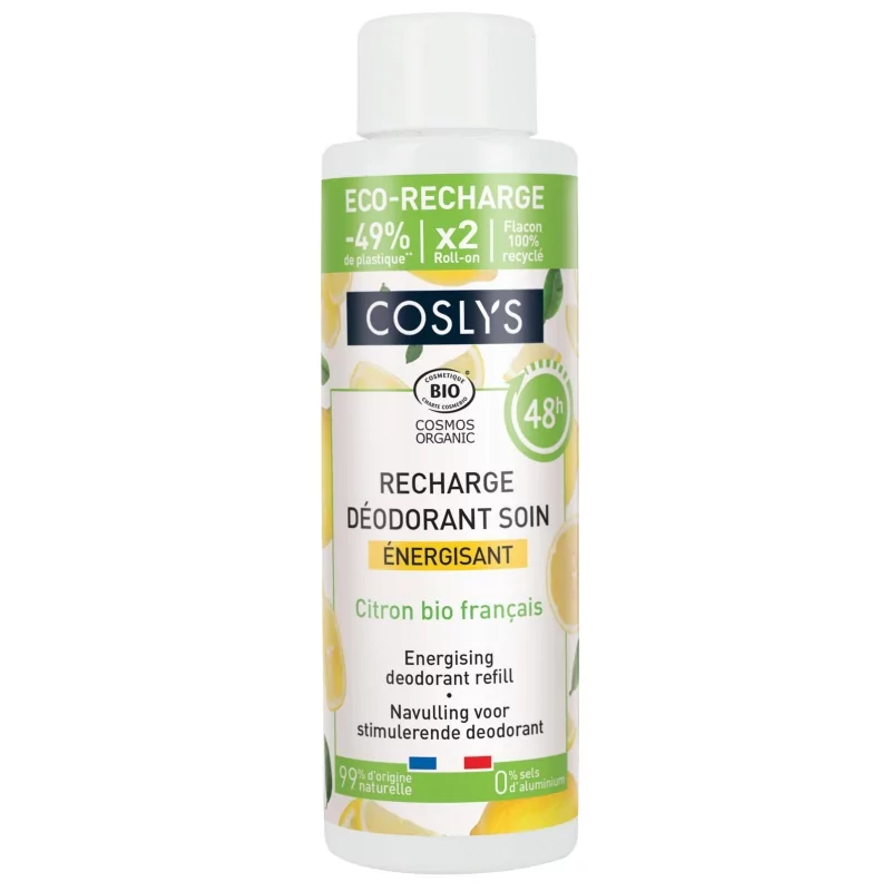 Deodorant francouzská BIO limetka Coslys - 100 ml, náhradní náplň Deodorant francouzská BIO limetka Coslys - 100 ml, náhradní náplň
