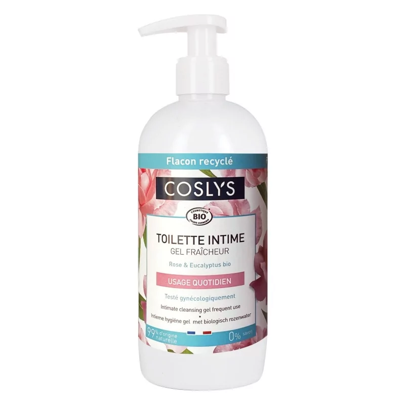 Intimní mycí gel s růžovou vodou Coslys - 500 ml Intimní mycí gel s růžovou vodou Coslys - 500 ml