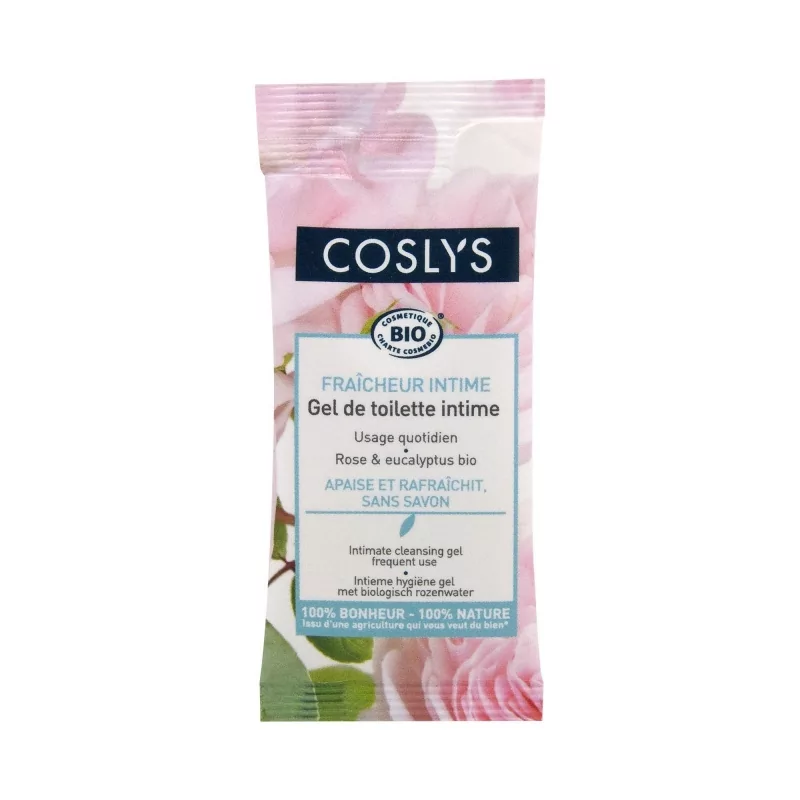 Intimní mycí gel s růžovou vodou Coslys - 8 ml Intimní mycí gel s růžovou vodou Coslys - 8 ml