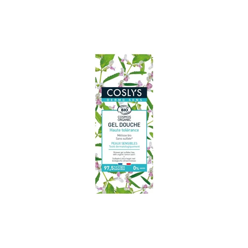 Sprchový gel bez sulfátů meduňka Coslys - 8 ml Sprchový gel bez sulfátů meduňka Coslys - 8 ml