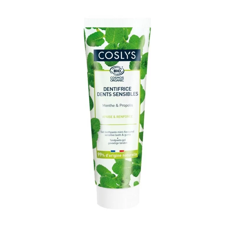 Zubní pasta pro citlivé zuby a dásně máta Coslys - 75 ml Zubní pasta pro citlivé zuby a dásně máta Coslys - 75 ml
