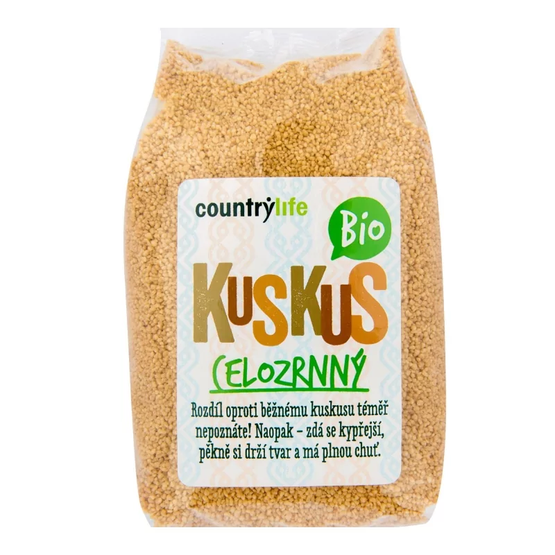 Kuskus celozrnný BIO Country Life - 500 g Kuskus celozrnný BIO Country Life - 500 g