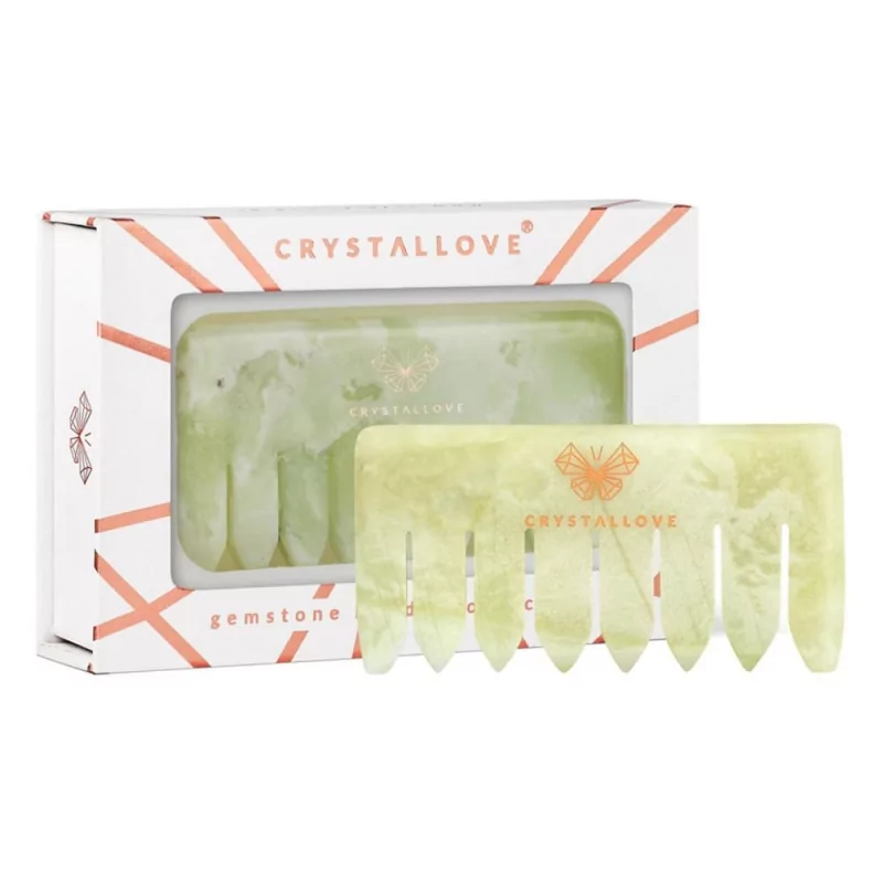 Hřeben na vlasy (Jade) Crystallove - 1 ks Hřeben na vlasy (Jade) Crystallove - 1 ks