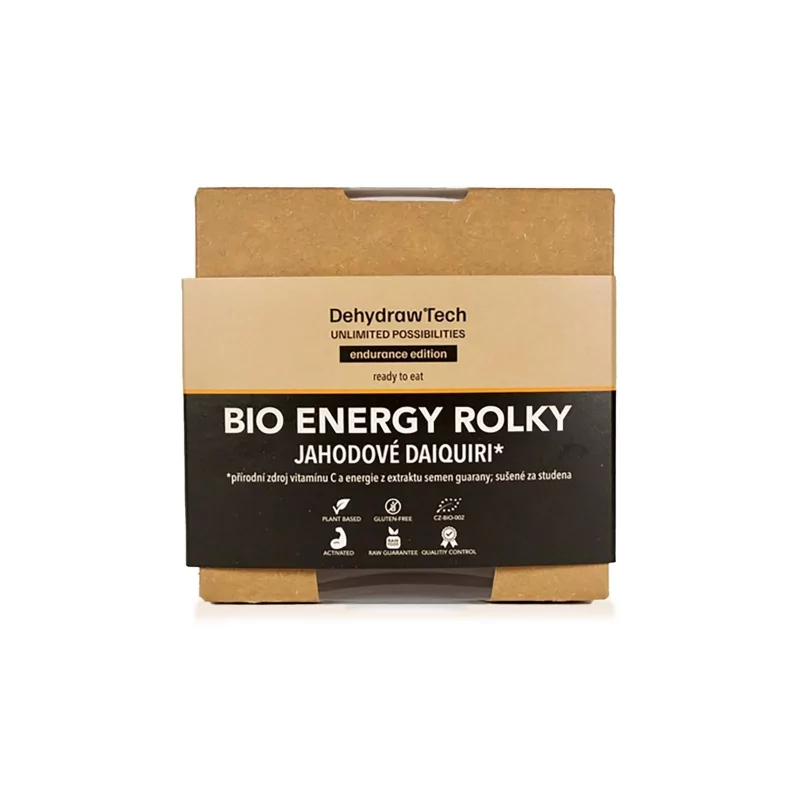 BIO Energy rolky (jahodové daiquiri) Dehydraw.Tech - 100 g