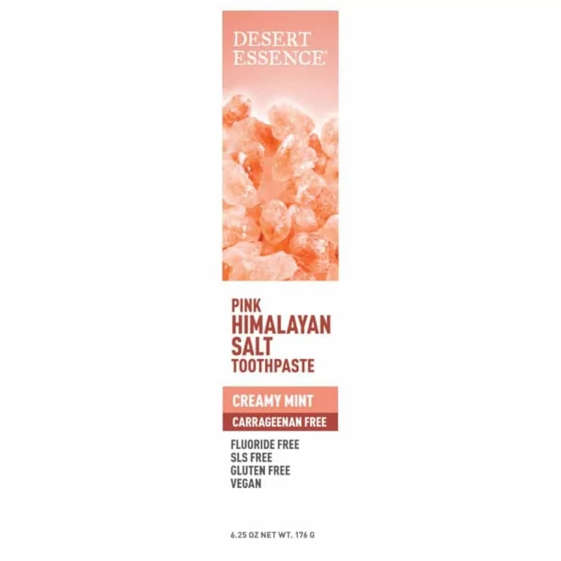 Zubní pasta s růžovou himálajskou solí a tea tree Desert Essence - 176 g Zubní pasta s růžovou himálajskou solí a tea tree Desert Essence - 176 g