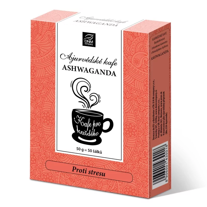 Ájurvédské kafe Ašvagandha Dnm - 50 g Ájurvédské kafe Ašvagandha Dnm - 50 g