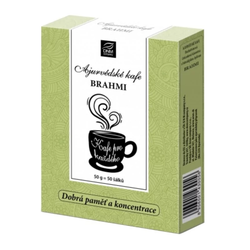 Ájurvédské kafe Brahmi Dnm - 50 g Ájurvédské kafe Brahmi Dnm - 50 g