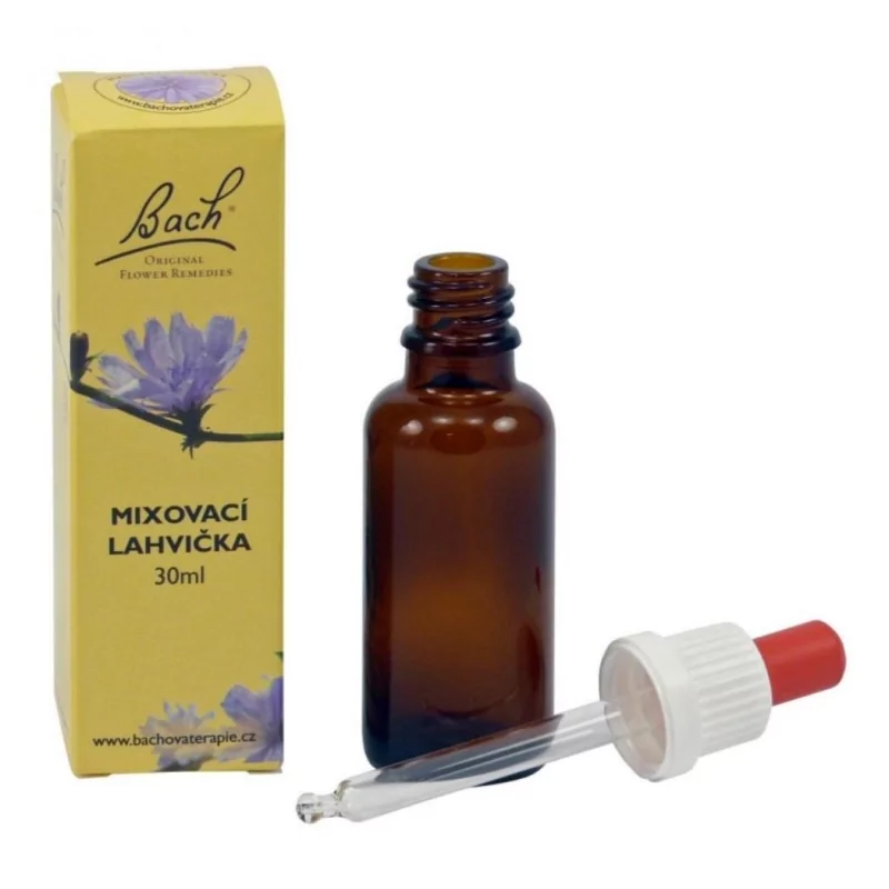 Mixovací lahvička k esencím Dr. Bach - 1 ks, (30 ml) Mixovací lahvička k esencím Dr. Bach - 1 ks, (30 ml)