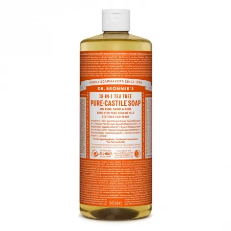 Tekuté universální mýdlo All - One! (Teatree) Dr. Bronner's - 945 ml