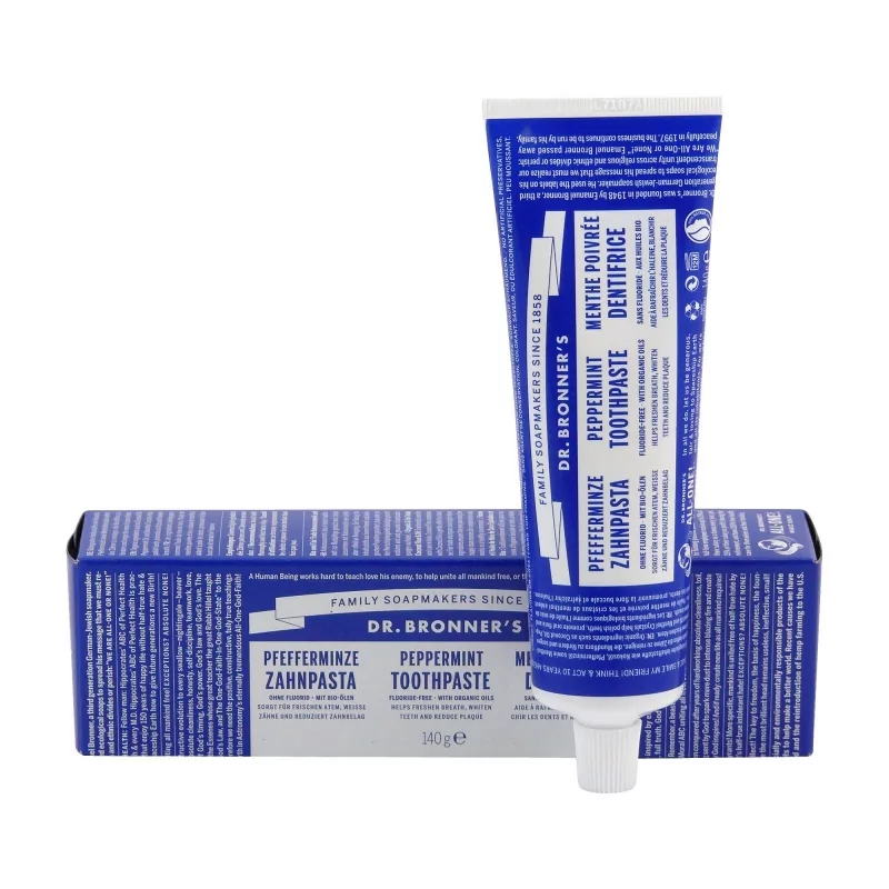 Zubní pasta (Peppermint) Dr. Bronner's - 140 g Zubní pasta (Peppermint) Dr. Bronner's - 140 g