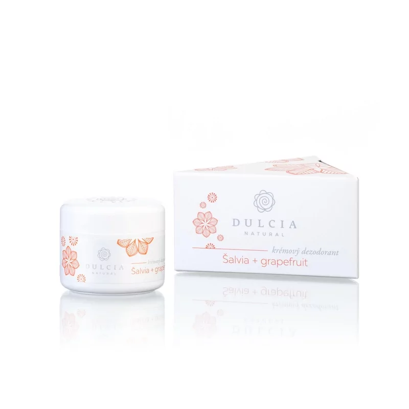 Krémový deodorant šalvěj (grapefruit) Dulcia natural - 30 ml Krémový deodorant šalvěj (grapefruit) Dulcia natural - 30 ml