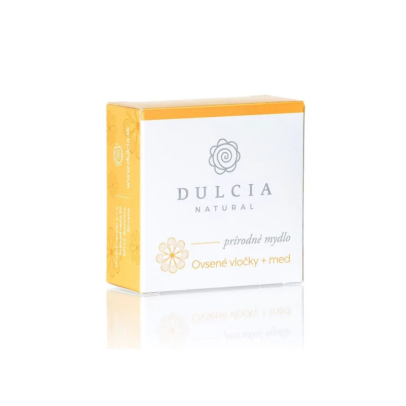 Přírodní mýdlo ovesné vločky a med Dulcia natural - 95 g Přírodní mýdlo ovesné vločky a med Dulcia natural - 95 g