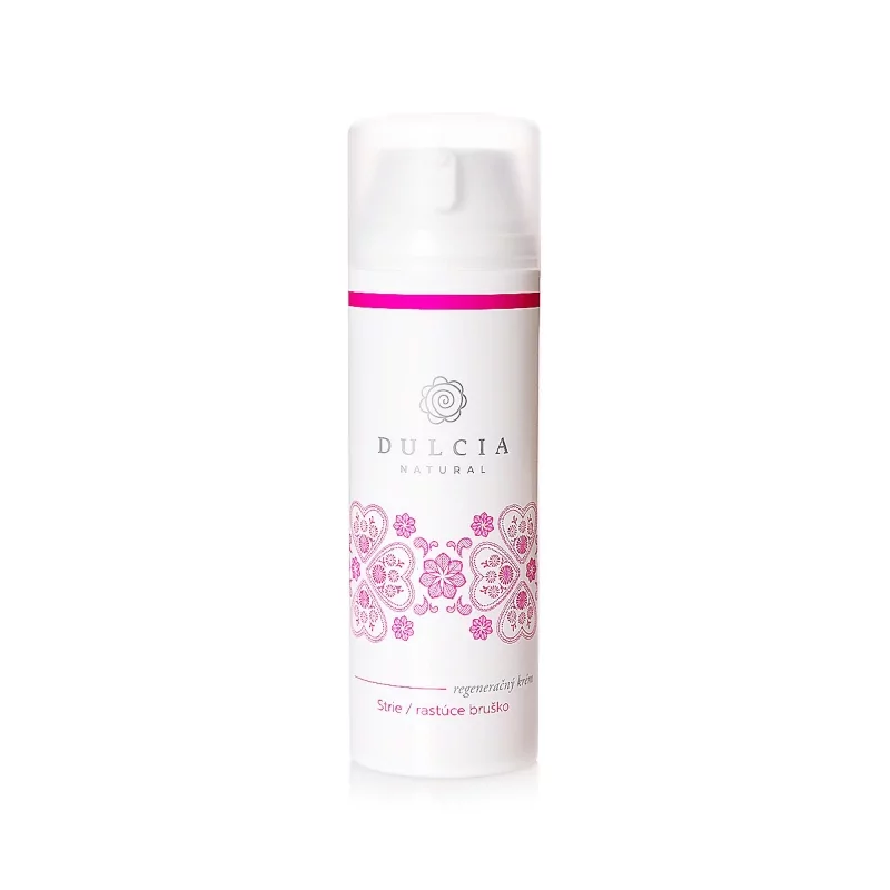 Regenerační krém na strie a rostoucí bříško Dulcia natural - 150 ml Regenerační krém na strie a rostoucí bříško Dulcia natural - 150 ml