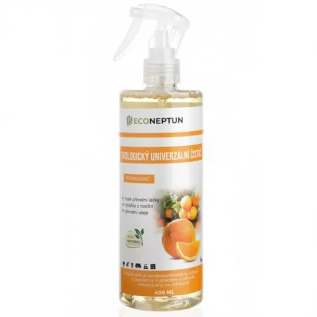 Ekologický univerzální čistič pomeranč EcoNeptun - 400 ml