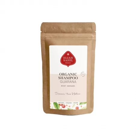 Práškový šampon na posílení vlasů Guarana Eliah Sahil Organic - 10 g