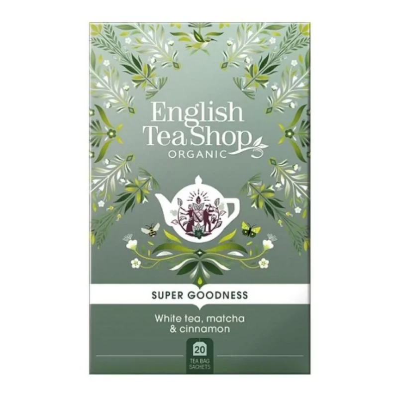 Bílý čaj (Matcha a Skořice) English Tea Shop - 35 g, 20 ks Bílý čaj (Matcha a Skořice) English Tea Shop - 35 g, 20 ks