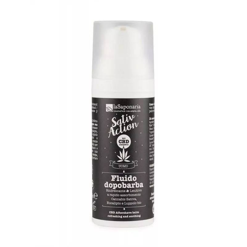 Pánský gel po holení s konopným CBD BIO laSaponaria - 50 ml Pánský gel po holení s konopným CBD BIO laSaponaria - 50 ml