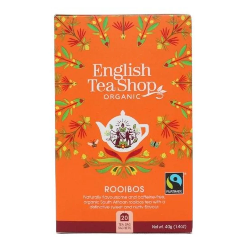 Rooibos BIO English Tea Shop - 40 g, 20 ks Rooibos BIO English Tea Shop - 40 g, 20 ks