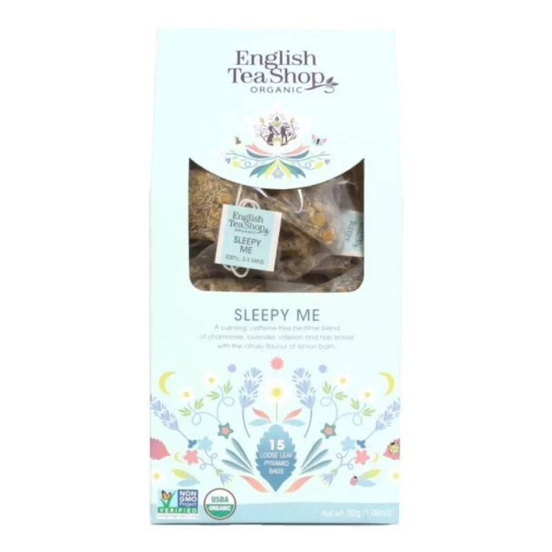 Wellness BIO bylinný čaj pro spánek (katedrála) English Tea Shop - 30 g, 15 ks Wellness BIO bylinný čaj pro spánek (katedrála) English Tea Shop - 30 g, 15 ks