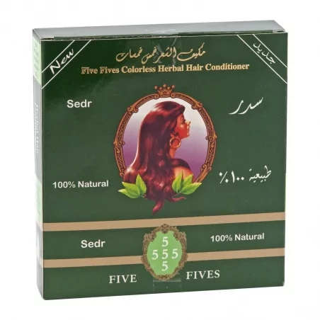 Henna Lamda sedr (bezbarvý regenerační zábal) Five Fives - 100 g