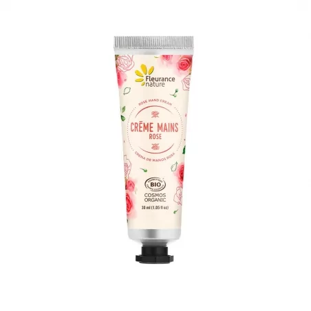 Krém na ruce (Růže) Fleurance Nature - 30 ml