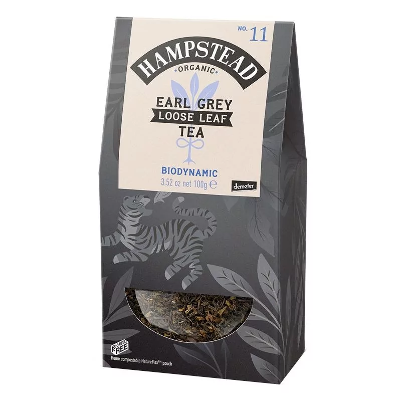 BIO černý čaj Earl Grey (sypaný) Hampstead Tea London - 100 g BIO černý čaj Earl Grey (sypaný) Hampstead Tea London - 100 g