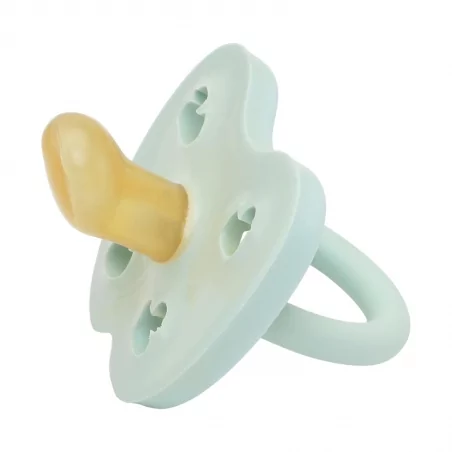 Ortodontický dudlík z přírodního kaučuku Mellow (Mint) Hevea - 1 ks, 0 - 3 M