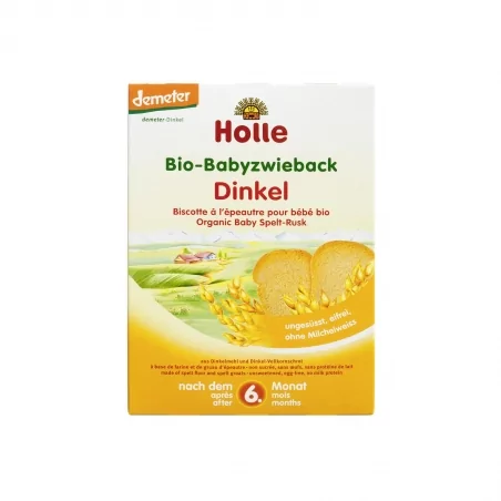 Dětské špaldové suchary Holle - 200 g