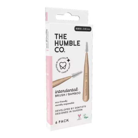 Bambusové mezizubní kartáčky velikost 0 (0.4 mm) Humble Brush - 6 ks