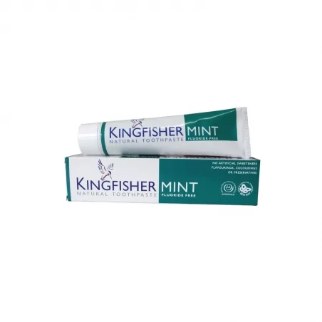 Zubní pasta s mátou Kingfisher - 100 ml