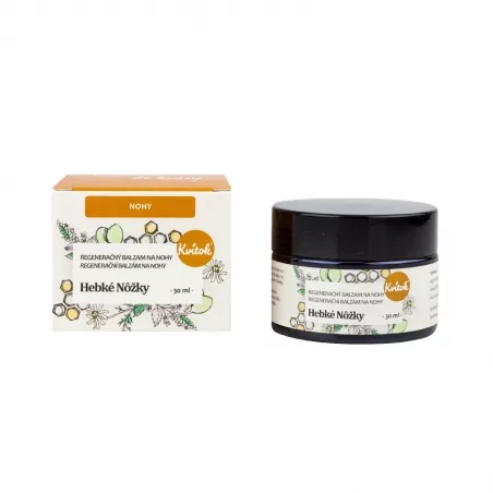 Hebké nožky (balzám na nohy) Kvitok - 30 ml