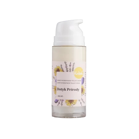 Hydratační tělový krém (Dotyk přírody, lehký) Kvitok - 100 ml