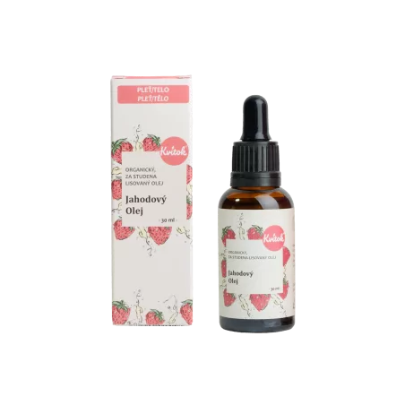 Organický Jahodový Olej Kvitok - 30 ml