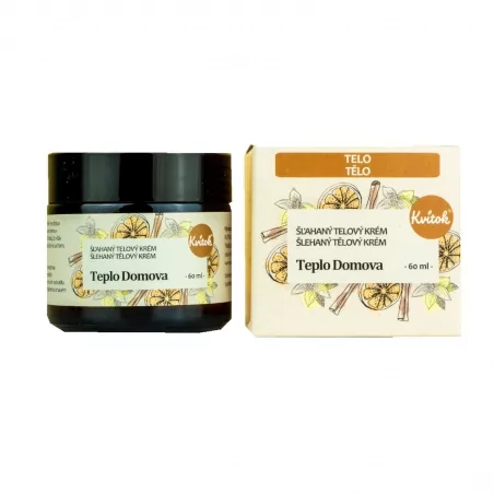 Šlehaný tělový krém Teplo domova Kvitok - 60 ml