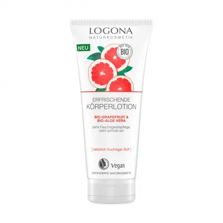 Tělové mléko s BIO Grapefrutem a BIO Aloe Vera Logona - 200 ml