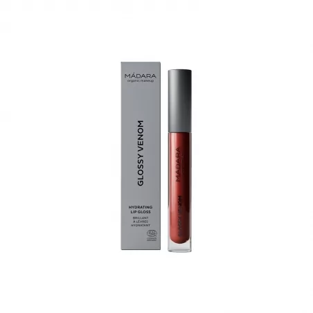 Glossy Venom Lesk na rty (Vegan red 75) Mádara - 4 ml