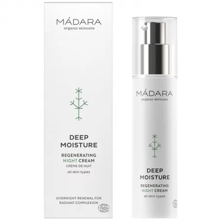 Hloubkově hydratační regenerační noční krém (Deep moisture) Mádara - 25 ml