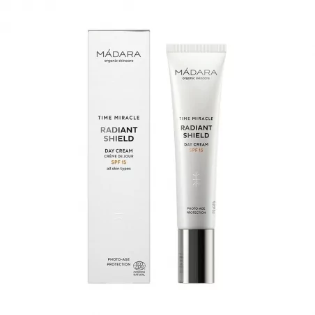 Time Miracle Radiant Shield denní krém s SPF 15 Mádara - 40 ml