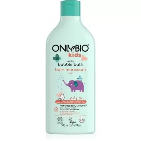 Jemná pěna do koupele pro děti od 3 let OnlyBio - 500 ml
