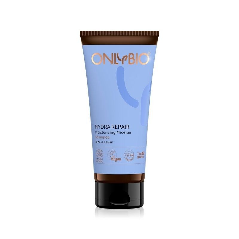 Micelární šampon pro suché vlasy s aloe "Hydra Repair" OnlyBio - 200 ml