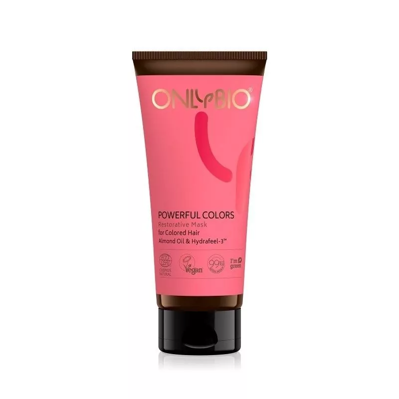 Maska na barvené vlasy obnovující sílu a lesk Powerful Colors OnlyBio - 200 ml Maska na barvené vlasy obnovující sílu a lesk Powerful Colors OnlyBio - 200 ml