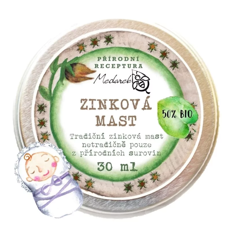 Zinková mast Medarek - 30 ml Zinková mast Medarek - 30 ml