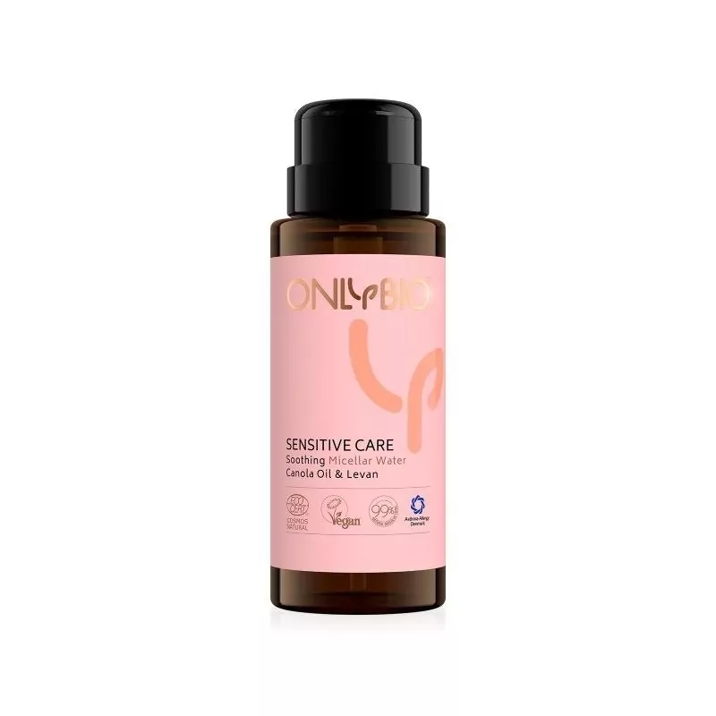 Zklidňující micelární voda s konopným olejem "Sensitive Care" OnlyBio - 300 ml Zklidňující micelární voda s konopným olejem "Sensitive Care" OnlyBio - 300 ml