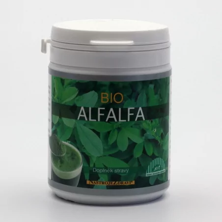 Alfalfa BIO (prášek) Nástroje Zdraví - 80 g