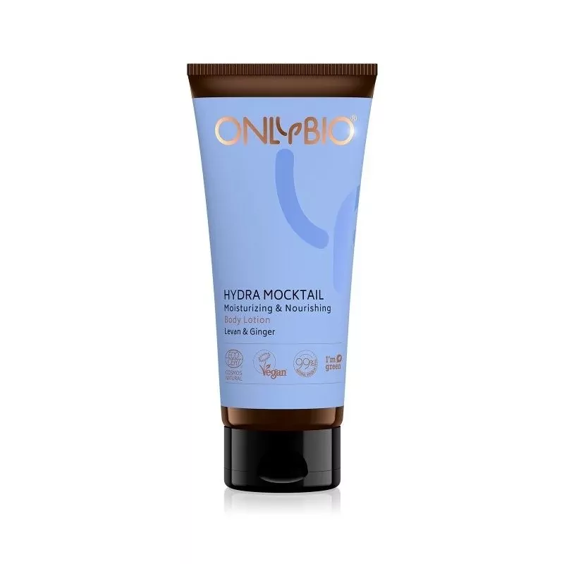 Hydratační tělový krém se zázvorem "Hydra Mocktail" OnlyBio - 200 ml Hydratační tělový krém se zázvorem "Hydra Mocktail" OnlyBio - 200 ml