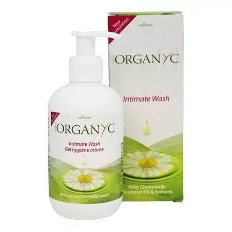 Gel pro intimní hygienu s výtažkem z heřmánku a měsíčku BIO Organyc - 250 ml